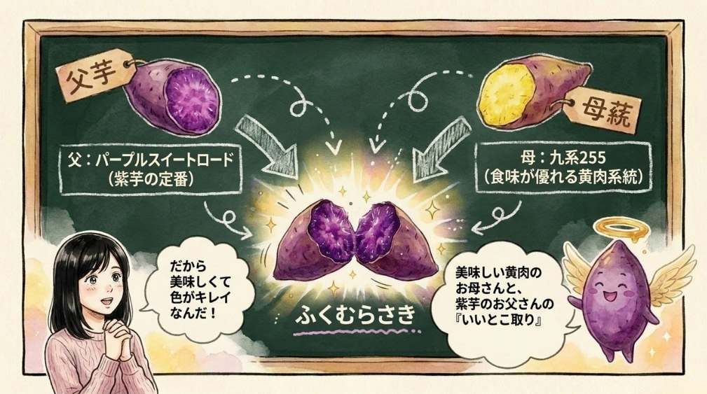 「ふくむらさき」の名前の由来と開発の背景