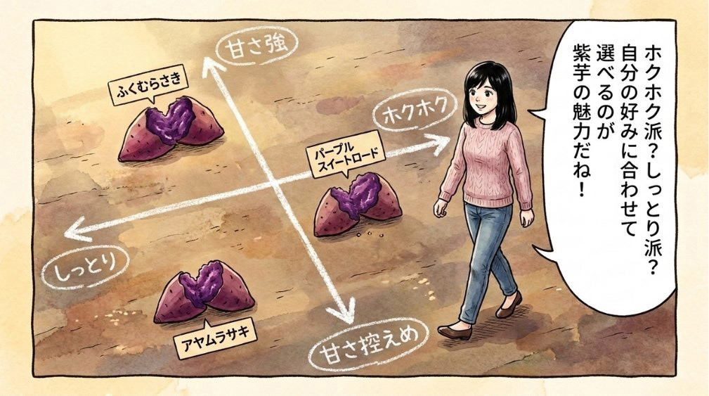 味・食感の傾向